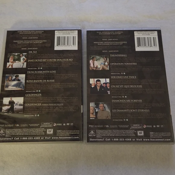 DVDs - Sean Connery 007 Collection Volumes 1 & 2 - Picture 3 of 12